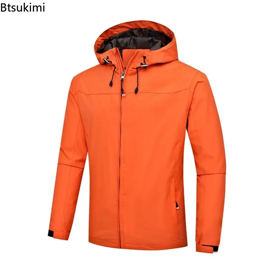 2025 Men Waterproof Jacket Women Camping Trekking Travel Windproof Clothes Outdoor Sports Jacket Spring Autumn Hiking Jackets