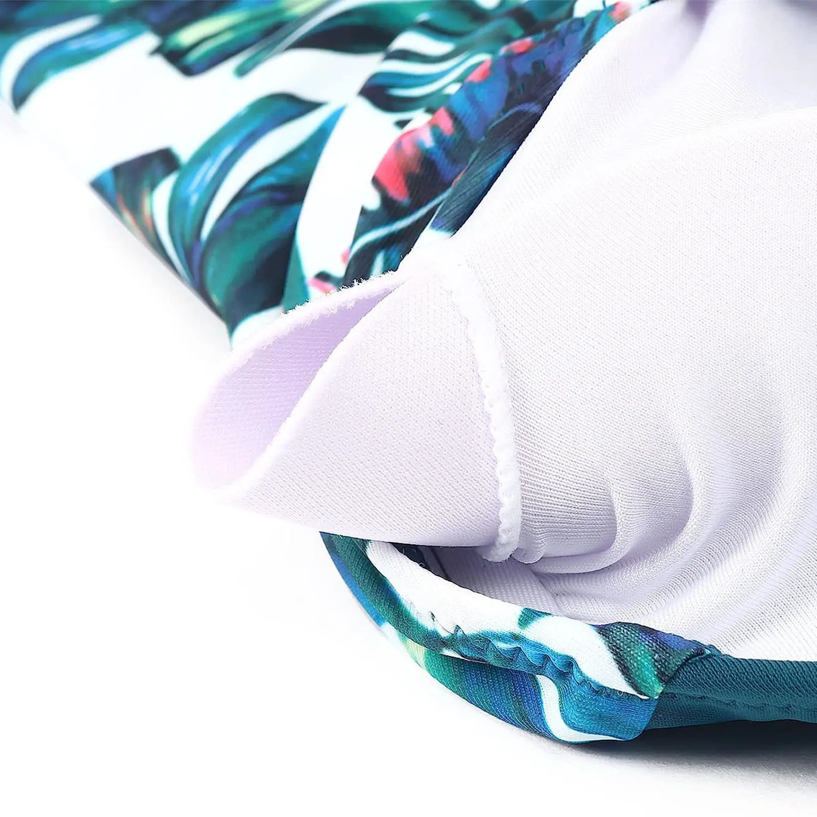 Tropical Swimwear Women Monokini Swimsuit Stylish Women's Halter One-piece Swimsuit Tummy Control Bathing Suit for Beachwear