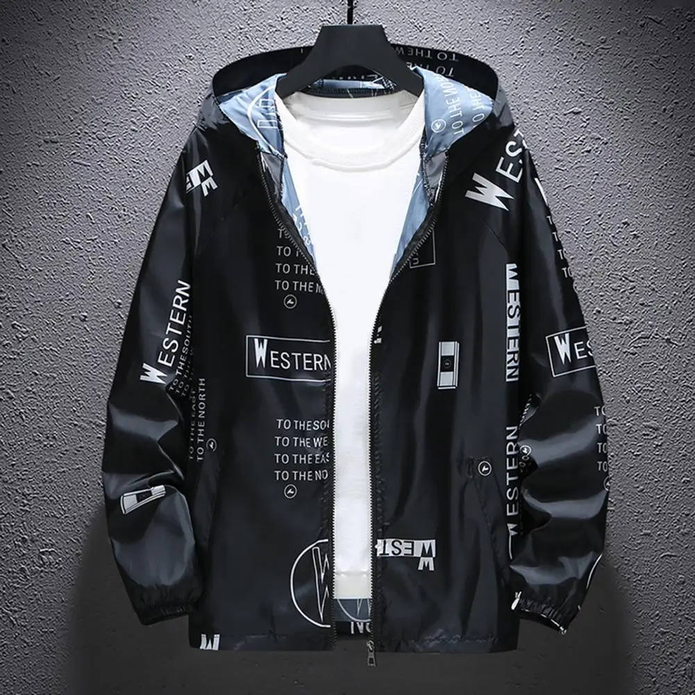 Stylish Casual Men's Jacket Long Sleeves Men's Coat Windproof Daily Wear Summer Ultra Thin Jacket for Men Clothing
