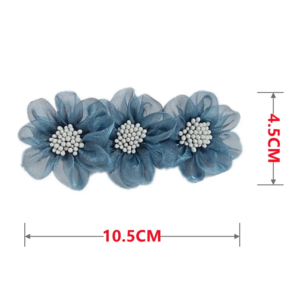 Fashion Camellia Flower Hair Clips Women Girls Floral Shaped Spring Barrettes For Ponytail Holder Summer Beach Party Headwear