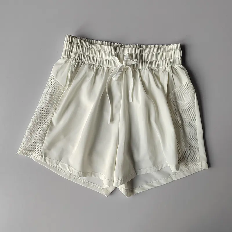 Sports Shorts Women Casual Anti-exposure Loose Yoga High Waist Drawstring Breathable Quick-drying Running Fitness Shorts