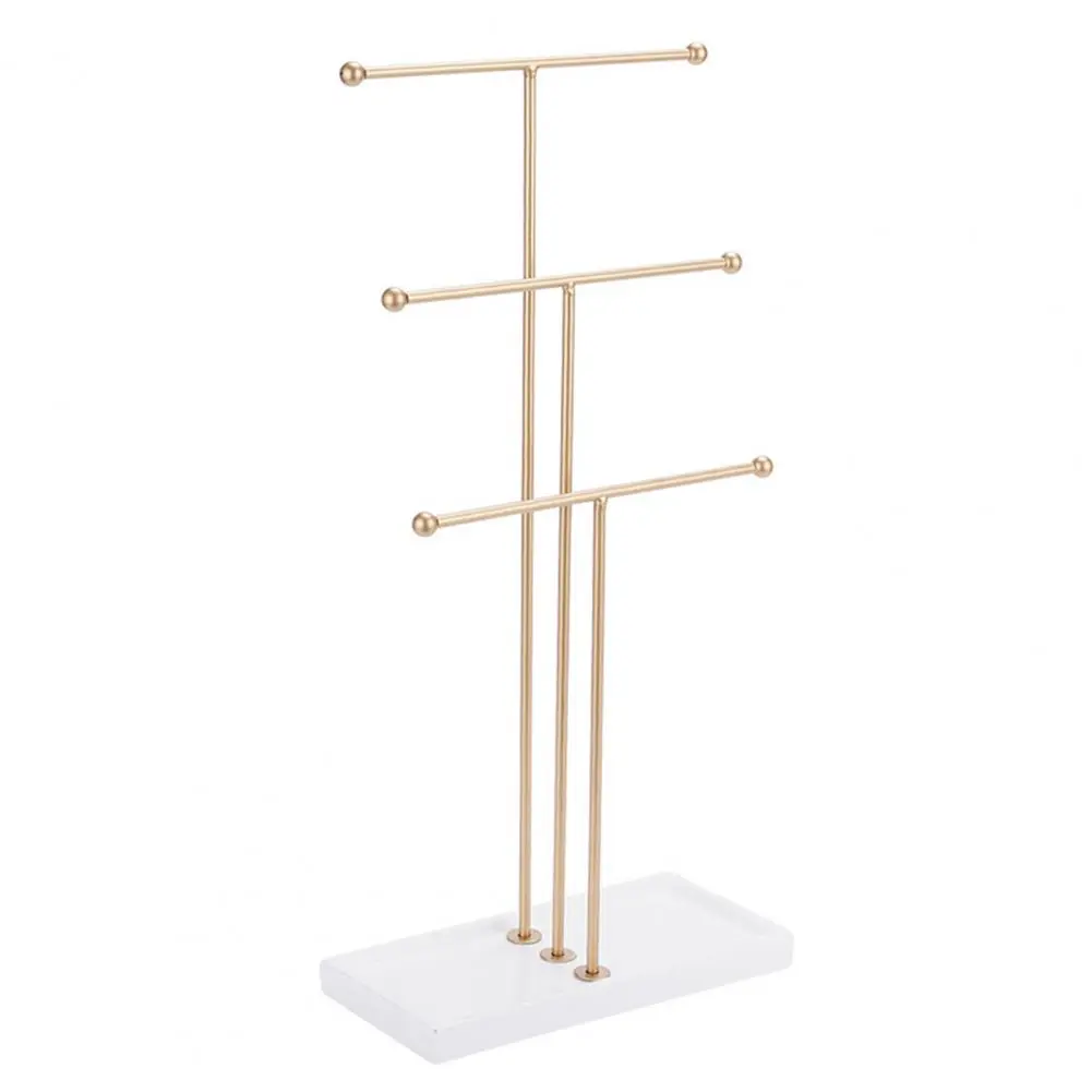 Modern Lightweight Jewelry Display Rack Stable Base Necklace Display Jewelry Organizer Necklace Display Rack