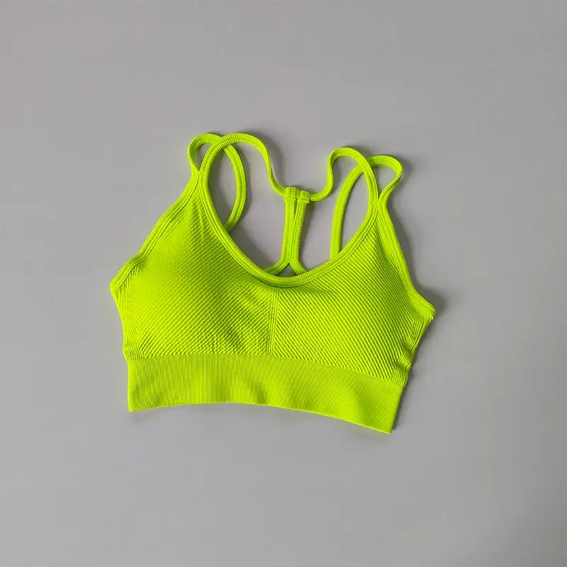 Sports underwear women's running shockproof summer quick drying back fitness bra vest professional training Yoga bra