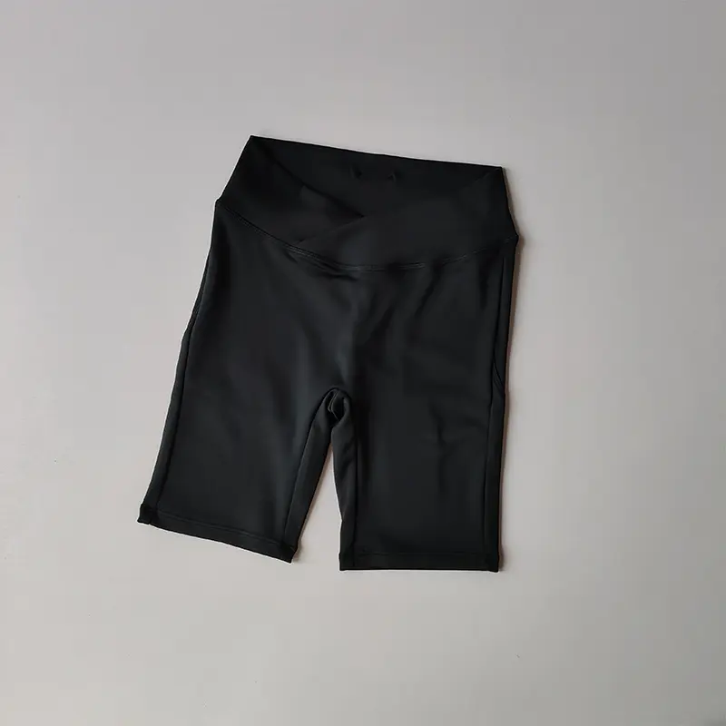 Yoga Four-point High Waist Cycling Shorts Tight Peach Buttocks Quick-drying Running Exercise Fitness Shorts for Women Pants