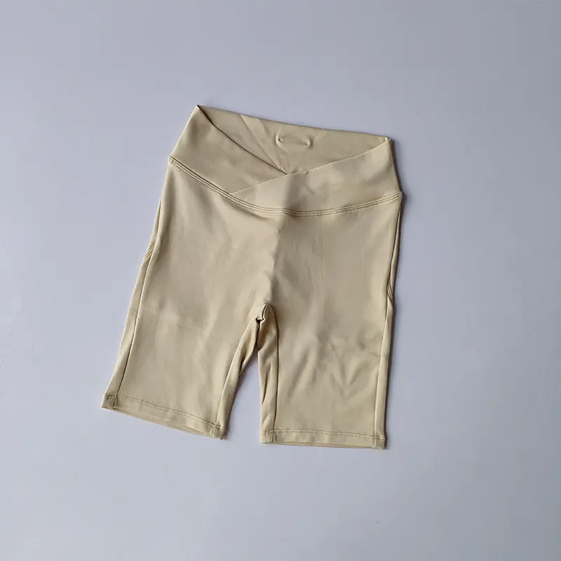 Yoga Four-point High Waist Cycling Shorts Tight Peach Buttocks Quick-drying Running Exercise Fitness Shorts for Women Pants
