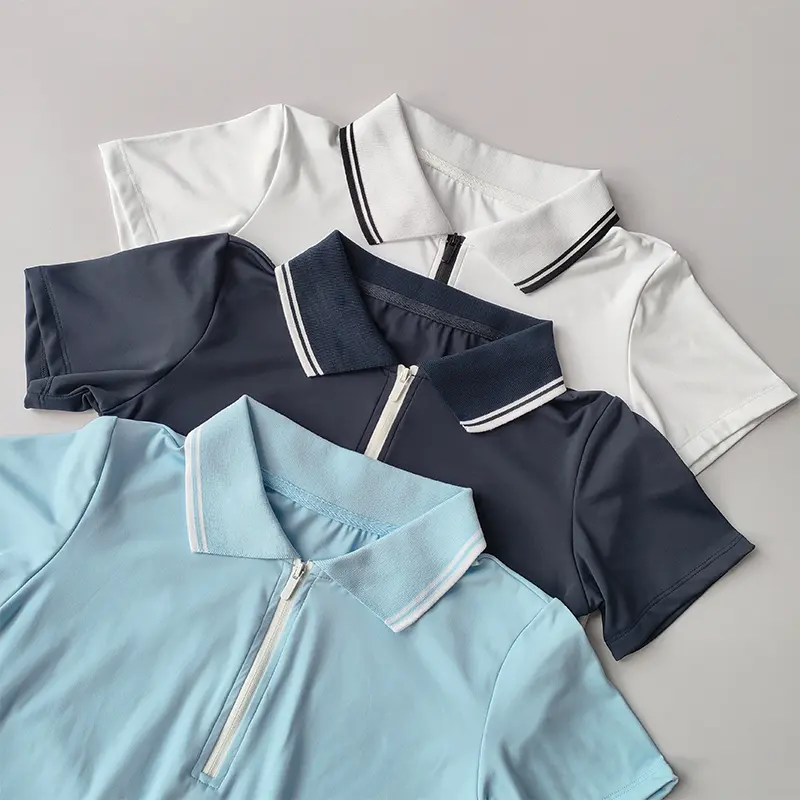 Summer Tennis Suit Sports Tops Short POLO Shirt Quick-drying Breathable Short-sleeved Fitness Suit Skirts and Pants for Women