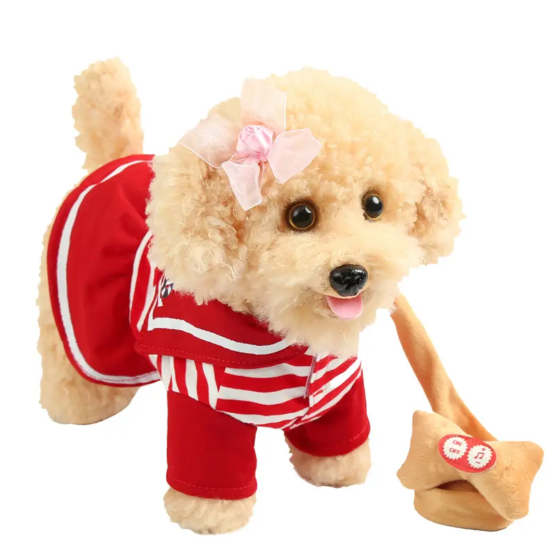 Robot Dog Sound Control Interactive Dog Electronic Pets Plush Puppy Walk 72 Songs Talk Teddy Toys For Children Birthday Gifts