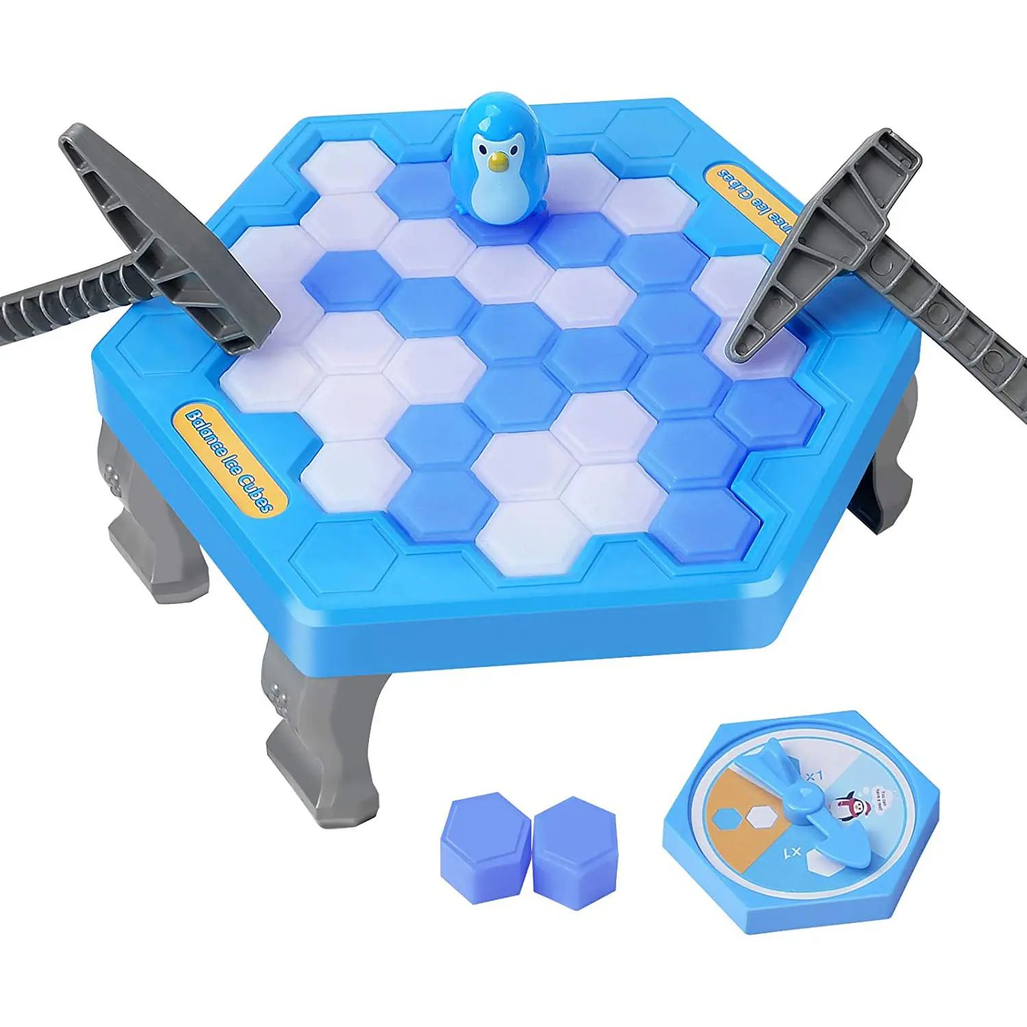 Children Save Penguin Ice Breaking Game Parent-child Interactive Funny Family Penguin Trap Toys Desktop Ice Cubes Balance Toy