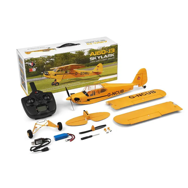 A160 RC Drone RTF EPP RC Airplane Foam Air Toy Remote Radio Controlled Aircraft Model 3D/6G System RC Plane 650mm Wingspan Kit