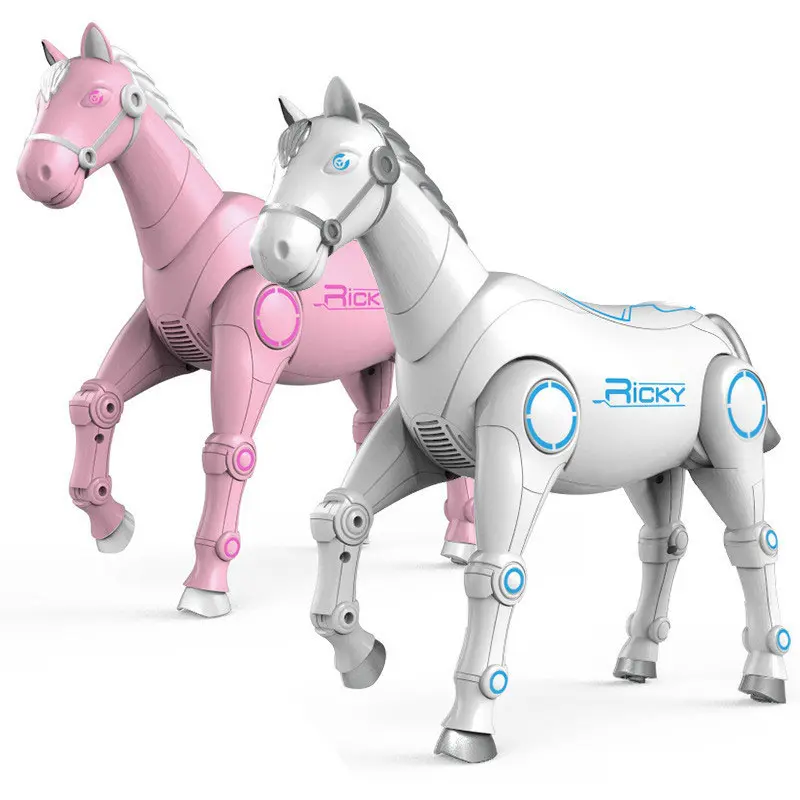 RC Smart Robot Horse Interactive Remote Control Animal Sing Dance Pet Electronic Music Toys