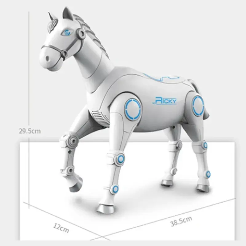 RC Smart Robot Horse Interactive Remote Control Animal Sing Dance Pet Electronic Music Toys