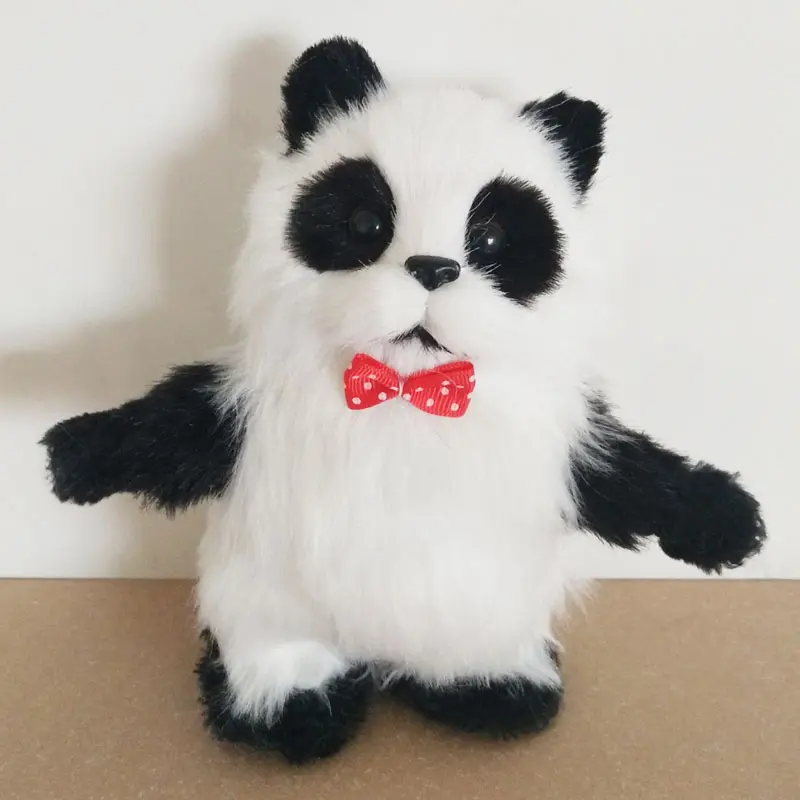 Electronic Plush Cat Toy Sound Control Robot Dog Talking Interactive Animal Pet Sing 72 Song Panda Music Electric Bear Kids Gift
