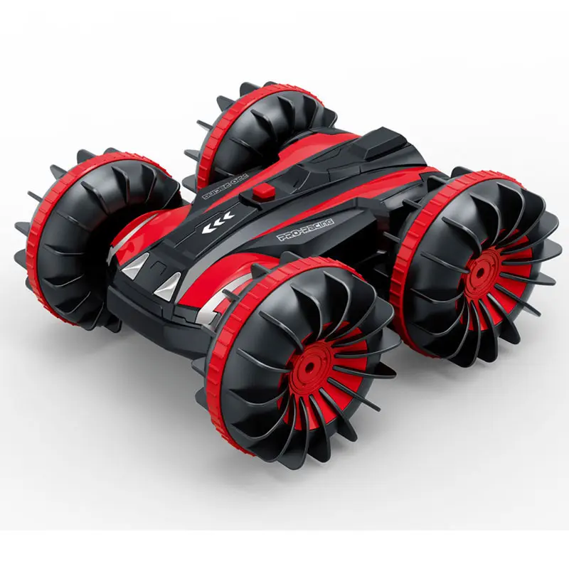 Amphibious Rc Car Remote Control Stunt Car 2 Sides Waterproof Driving On Water And Land 360 Rotate Electronic Vehicle Kids Gift