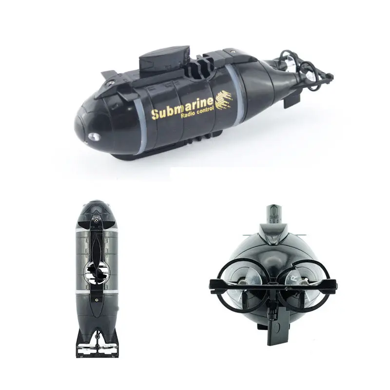 Mini RC Submarine Wireless Remote Control Boat High Speed USB Chargeable Electronic Navigation Model Toys For Kids Birthday Gift