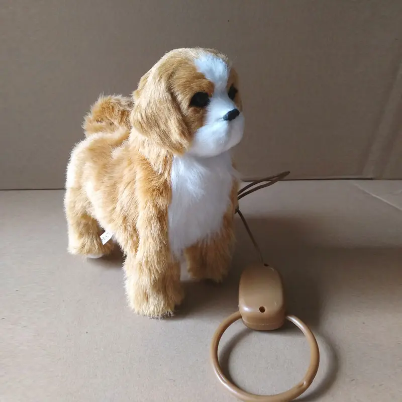 Robot Cat Electronic Plush Cat Singing Songs Dog Walk Electric Kitten Leash Control Music Kitty Pet Cute Animal Toy Kids Gift