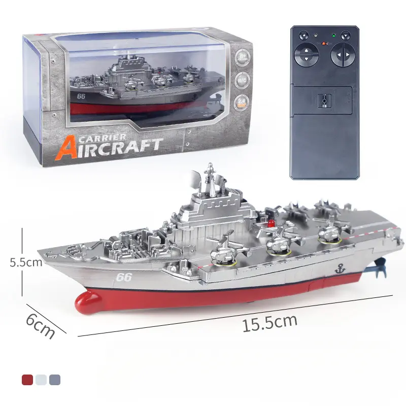 Mini Remote control ship Aircraft Carrier RC Boat Military Model Remote Control speedboat Electronic Wireless RC Warship Toys