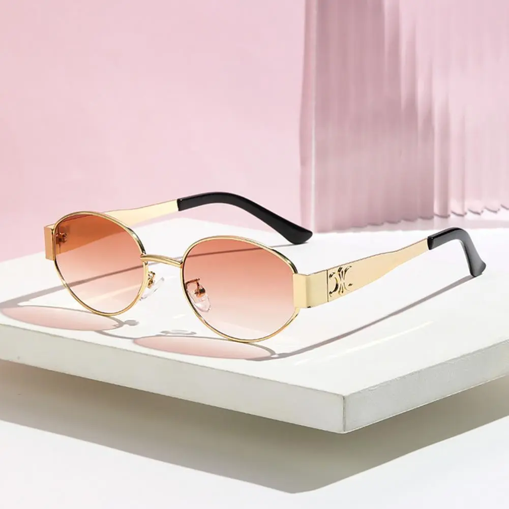 Sunglasses for Different Face Shapes Sunglasses Uv Protection Lightweight Stylish Metal Frame Sunglasses for Men for Fishing