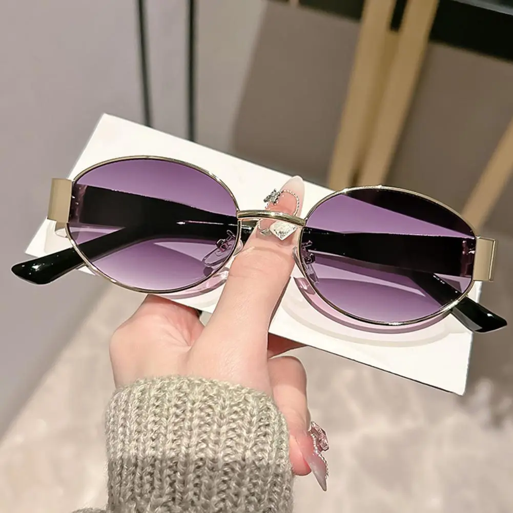 Sunglasses for Different Face Shapes Sunglasses Uv Protection Lightweight Stylish Metal Frame Sunglasses for Men for Fishing