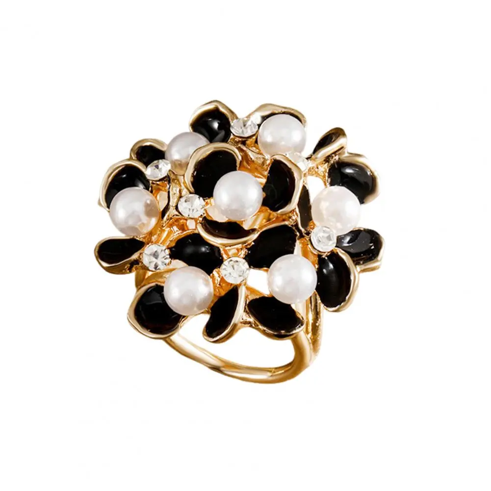 Exquisite Scarf Accessory Elegant Scarf Holder Elegant Rhinestone Flower Scarf Buckle Clip for Parties Events Clothing for Dates