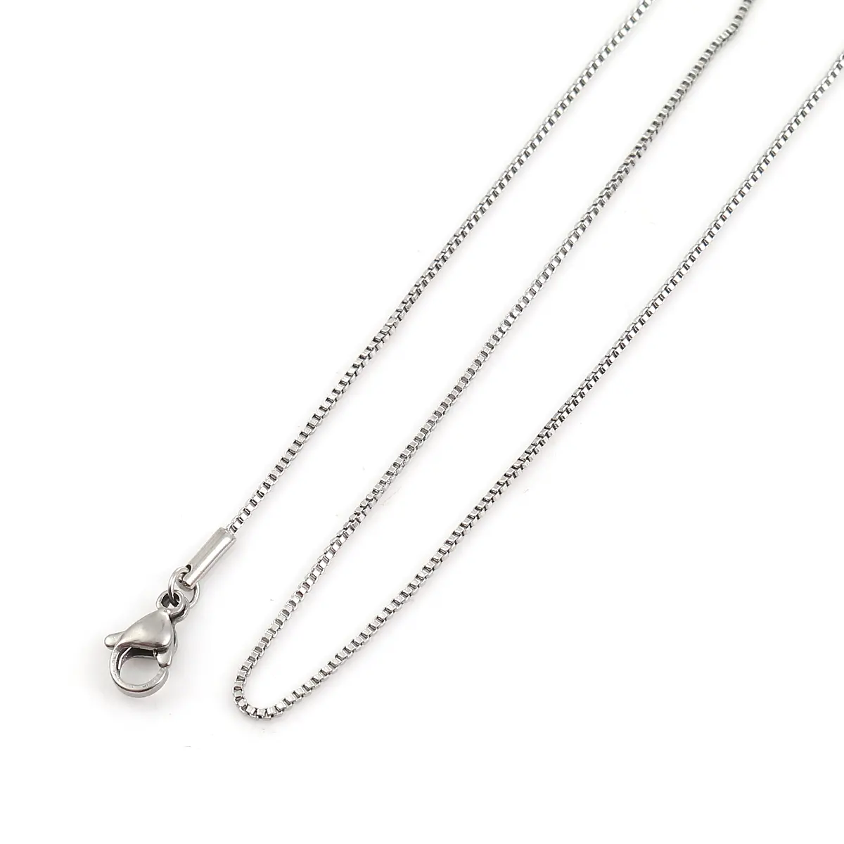 5 Piece 304 Stainless Steel Link Cable Chain Necklace Rose Gold/Silver/Gold Plated For DIY Jewelry Making Findings