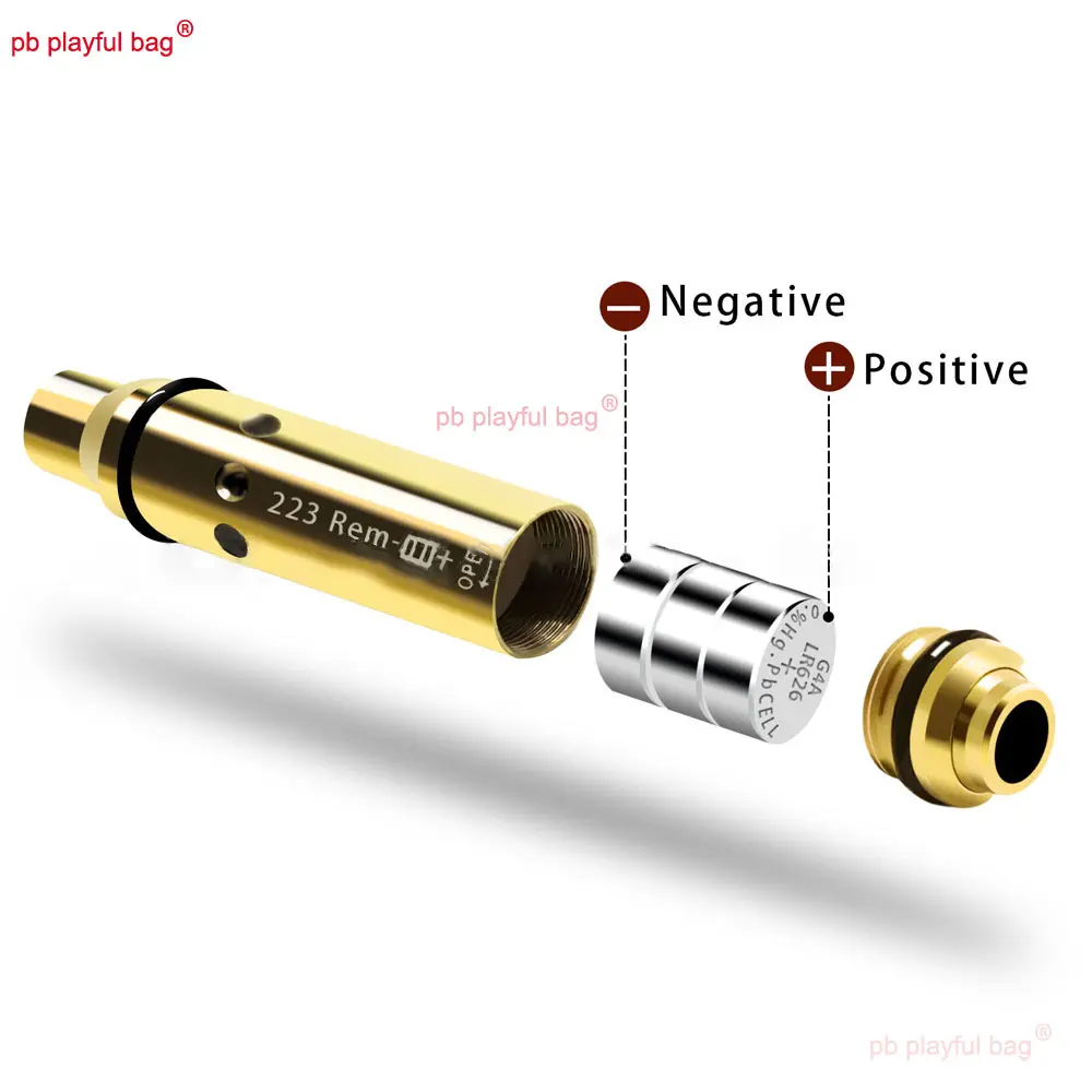 Tactical Red Laser Bore Sighter For 223REM Outdoor sports Training 2MW Laser Bullet Adult Leisure Game Toy Accessories QG534
