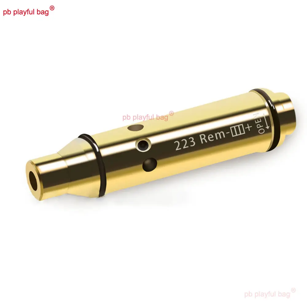 Tactical Red Laser Bore Sighter For 223REM Outdoor sports Training 2MW Laser Bullet Adult Leisure Game Toy Accessories QG534