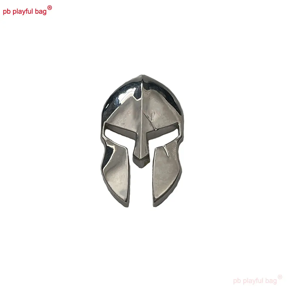 Outdoor Sports CS Toy Mirror Polishing Electroplating Spartan Metal Sticker DIY Toy Gun Decorative Gift AR Accessory T18