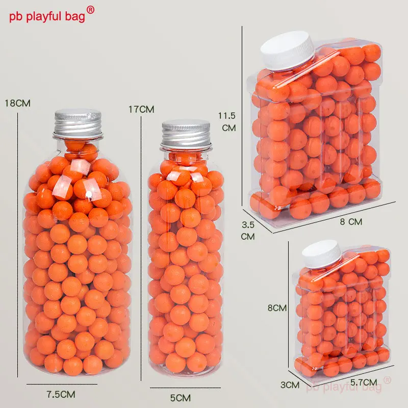 Playful Bag New Outdoor Sports 13MM PU High Elastic Material Soft Bullet Soft Rubber Ball CS Game Toy Accessories QG445