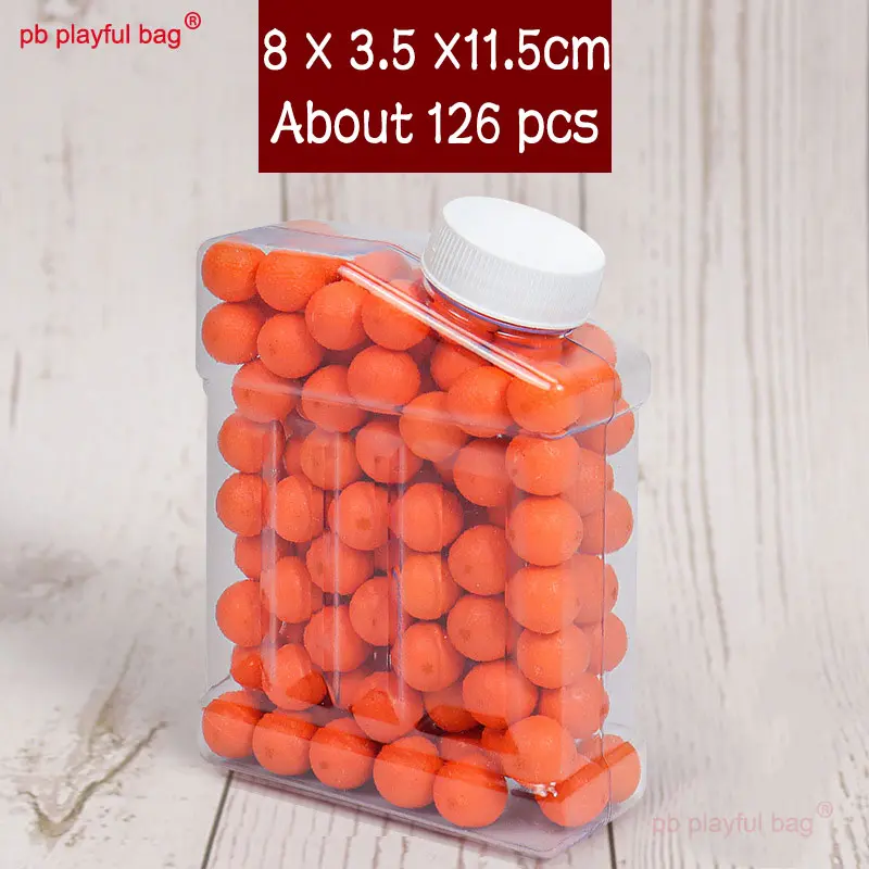 Playful Bag New Outdoor Sports 13MM PU High Elastic Material Soft Bullet Soft Rubber Ball CS Game Toy Accessories QG445