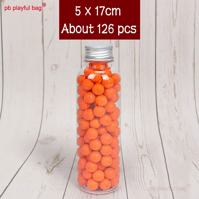 Playful Bag New Outdoor Sports 13MM PU High Elastic Material Soft Bullet Soft Rubber Ball CS Game Toy Accessories QG445