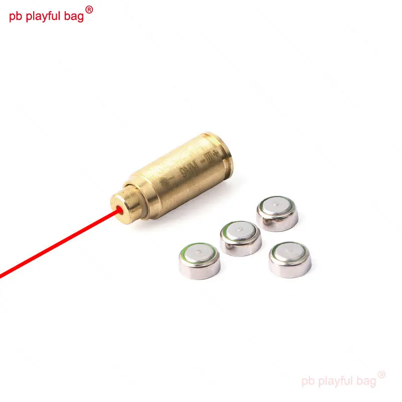 PB Playful Bag Outdoor Sports Infrared Calibrator 223REM 7mm 9mm 303BR 2MW Laser Sight Red Dot Tactical Toy Accessories QG381