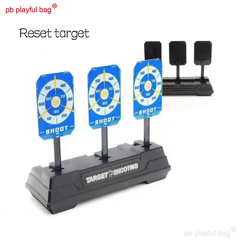 PB Playful Bag Outdoor sports soft bullet AWM Laifu clip reset target toy accessories Children's CS game equipment IG55