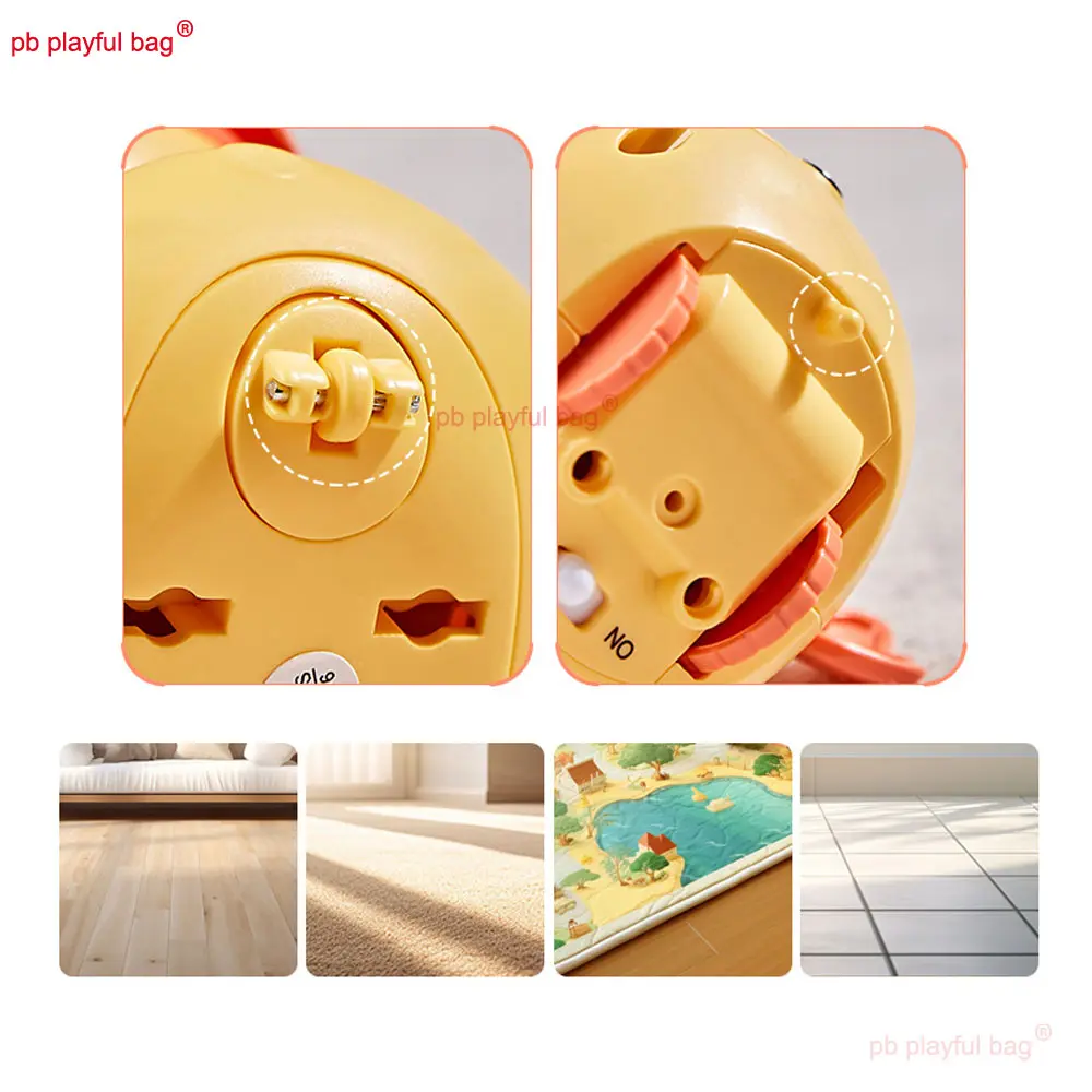 Electric Swinging Learning Duck Crawling Toy Magnetic Adsorption Light Music Electronic Pets Children's Toys Gift VG185