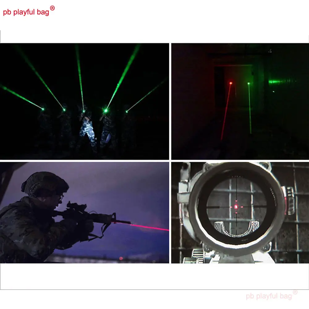 Outdoor Sport 9mm Cone Head Red Dot Sight Brass Training 2MW Laser Bullet 9*19mm Adult CS Game Launch Toy Accessories QG498