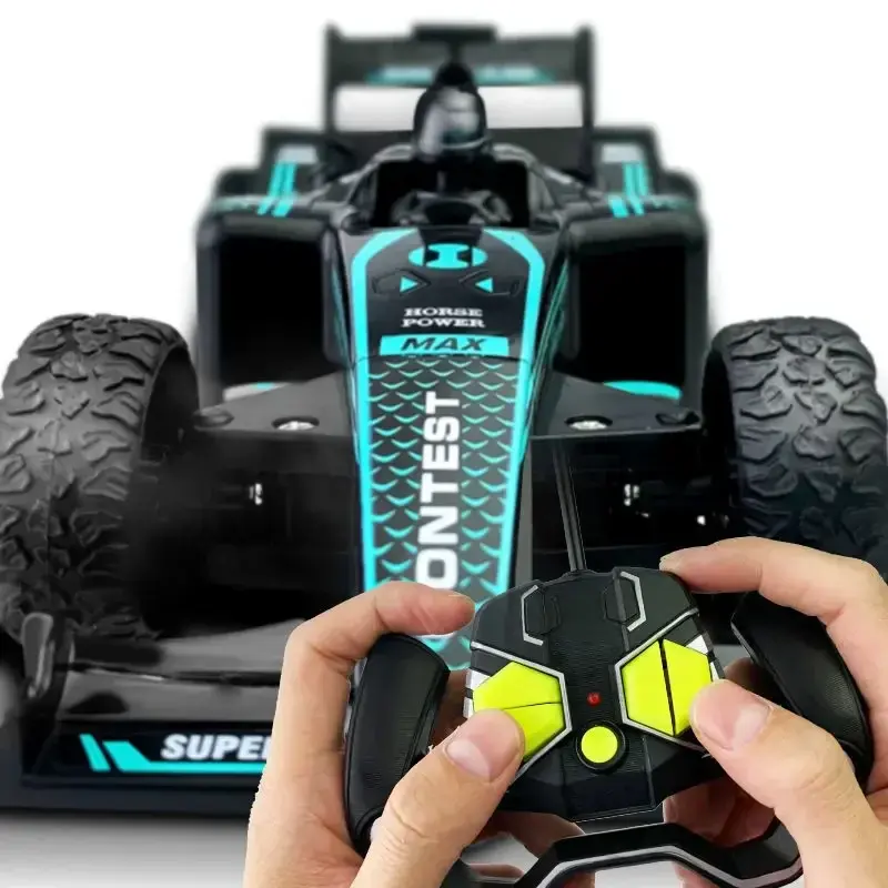 Mini Remote Control Car Rechargeable Drifting Racing RC Vehicle 2.4G High-Speed Electronic F1 RC Sports Car Boy Kids Toy Gifts