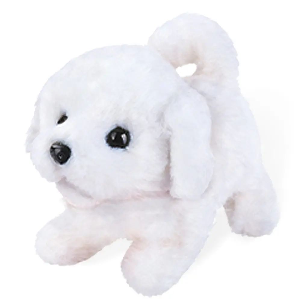 Electronic Dog Robot Dog Plush Puppy Walk Bark Wag Tail Teddy Toys Funny Toys For Children Birthday Gift