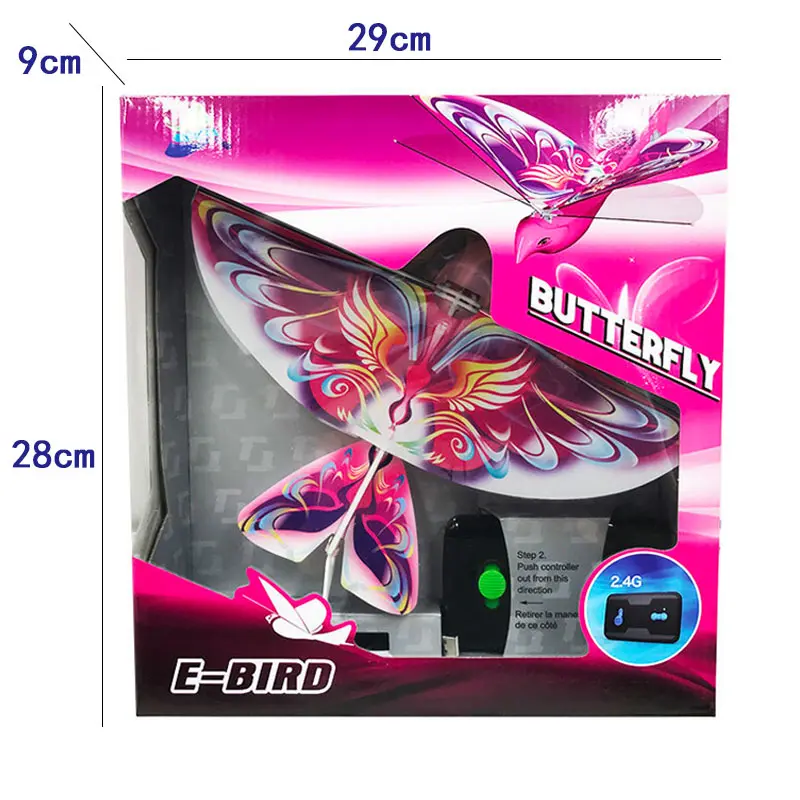 RC Drone Remote Control Flying Bird Sky Bird Electronic Pet Toys With Sound LED Light Best Electric RC Animal Gift For Child
