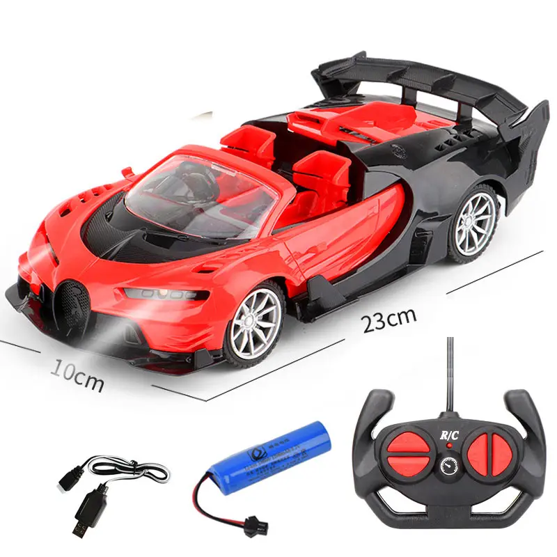 2.4G Drift RC Car High Speed Electronic Vehicle With LED Electric Remote Control Sports Car USB Charge Electronic Toy Kids Gift