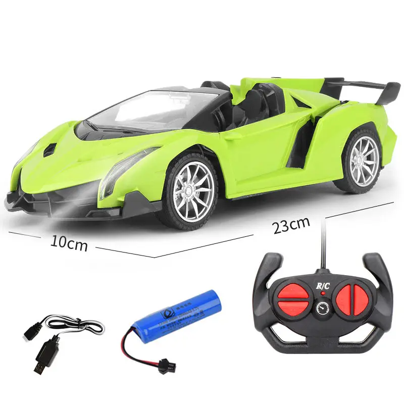 2.4G Drift RC Car High Speed Electronic Vehicle With LED Electric Remote Control Sports Car USB Charge Electronic Toy Kids Gift