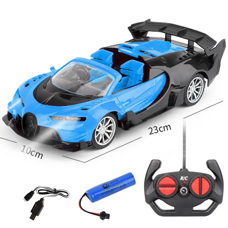 2.4G Drift RC Car High Speed Electronic Vehicle With LED Electric Remote Control Sports Car USB Charge Electronic Toy Kids Gift