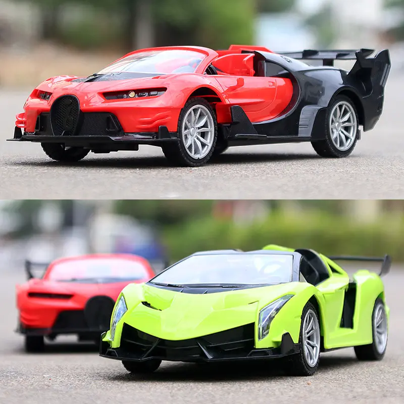 2.4G Drift RC Car High Speed Electronic Vehicle With LED Electric Remote Control Sports Car USB Charge Electronic Toy Kids Gift
