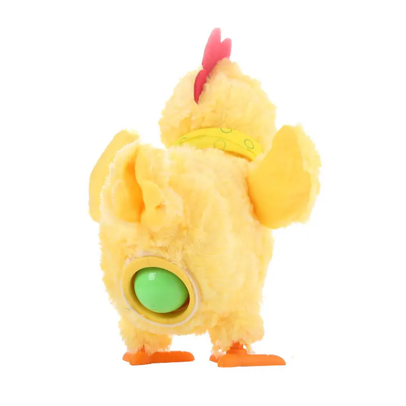 Robot Chicken Lay Eggs Talking Electronic Plush Chicken Dancing Singing Song Music Animal Toys Stuffed Pet For Kids Gifts