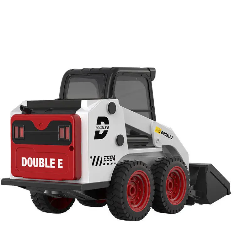 1:14 Electronic RC Car 2.4G Remote Control Engineering Car RC Loader Electric Bulldozer Bus Toy USB Charge Boys Birthday Gift