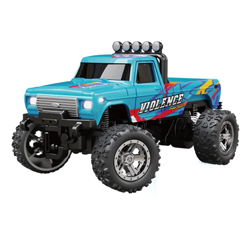 Alloy mini RC Car off-road Remote Control truck Rechargeable Electronic RC vehicle With wagon box Toys For Boys Girls Gift
