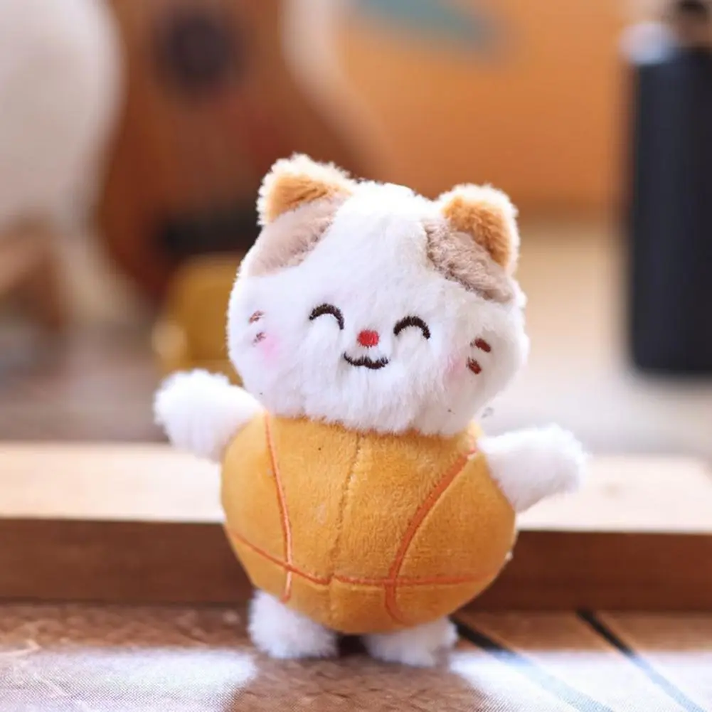 Doll Pendant Keychain Healing Doll Pendant Plush Doll Keychain Animal Ball Shape Pendant Lightweight Backpack Car Accessories