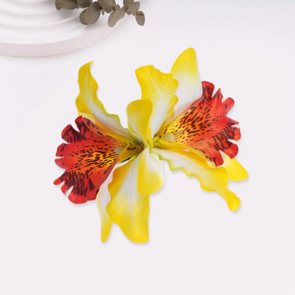 Floral Hair Claw Flower Hair Clip Tropical Floral Hair Clip Set for Summer Beach Vacations Parties Exotic Flower for Side