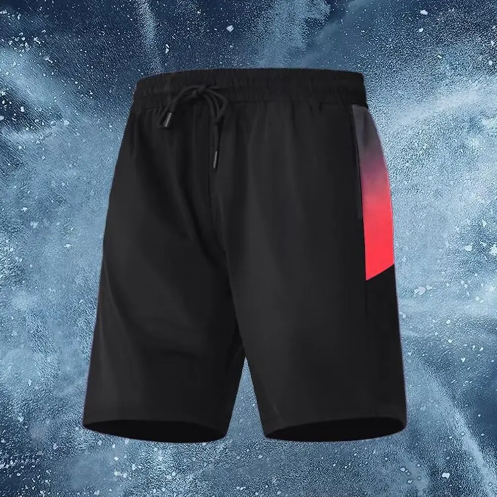 Training Shorts with Drawstring Waist Versatile Athletic Shorts Quick-dry Men's Sport Shorts with Adjustable Waist for Running