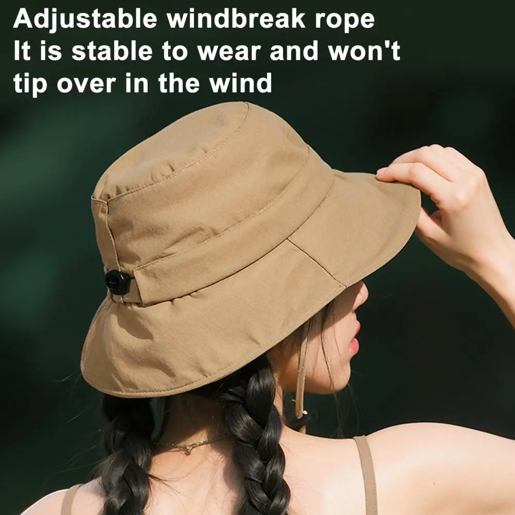 Women Fisherman Hat Sweat-resistant Fisherman Hat Stylish Reflective Stripe Fisherman Bucket Hat for Women Dome Design Basin