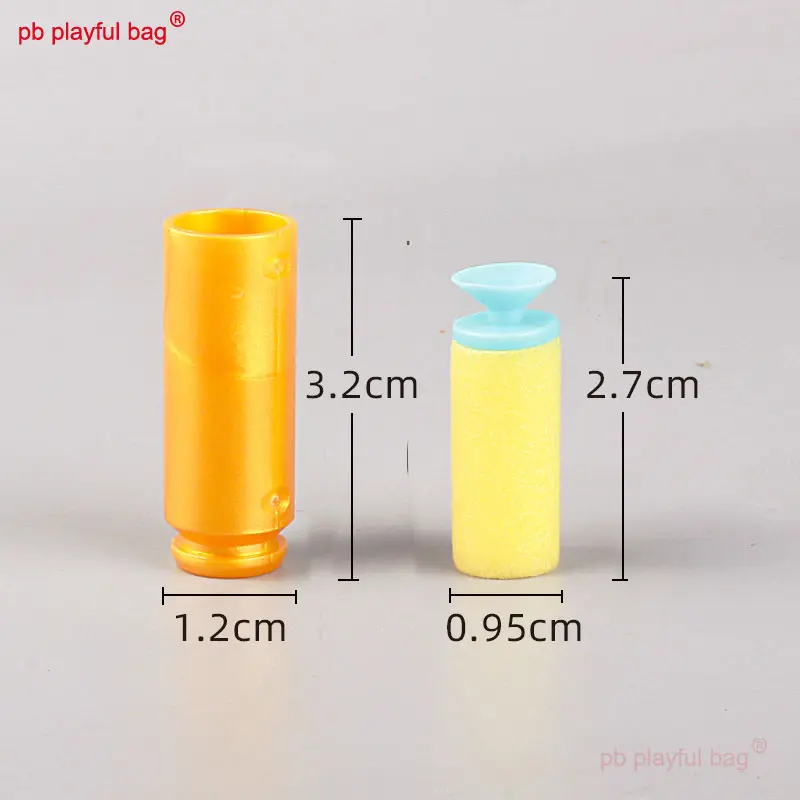PB Playful Bag Outdoor Sports Soft Bullet AWM M24 98K Toy Shell Bullet Case CS Game Toy Accessories Children Gifts QG455
