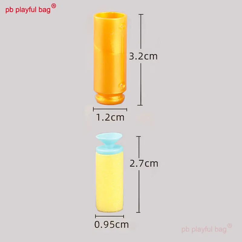 PB Playful Bag Outdoor Sports Soft Bullet AWM M24 98K Toy Shell Bullet Case CS Game Toy Accessories Children Gifts QG455